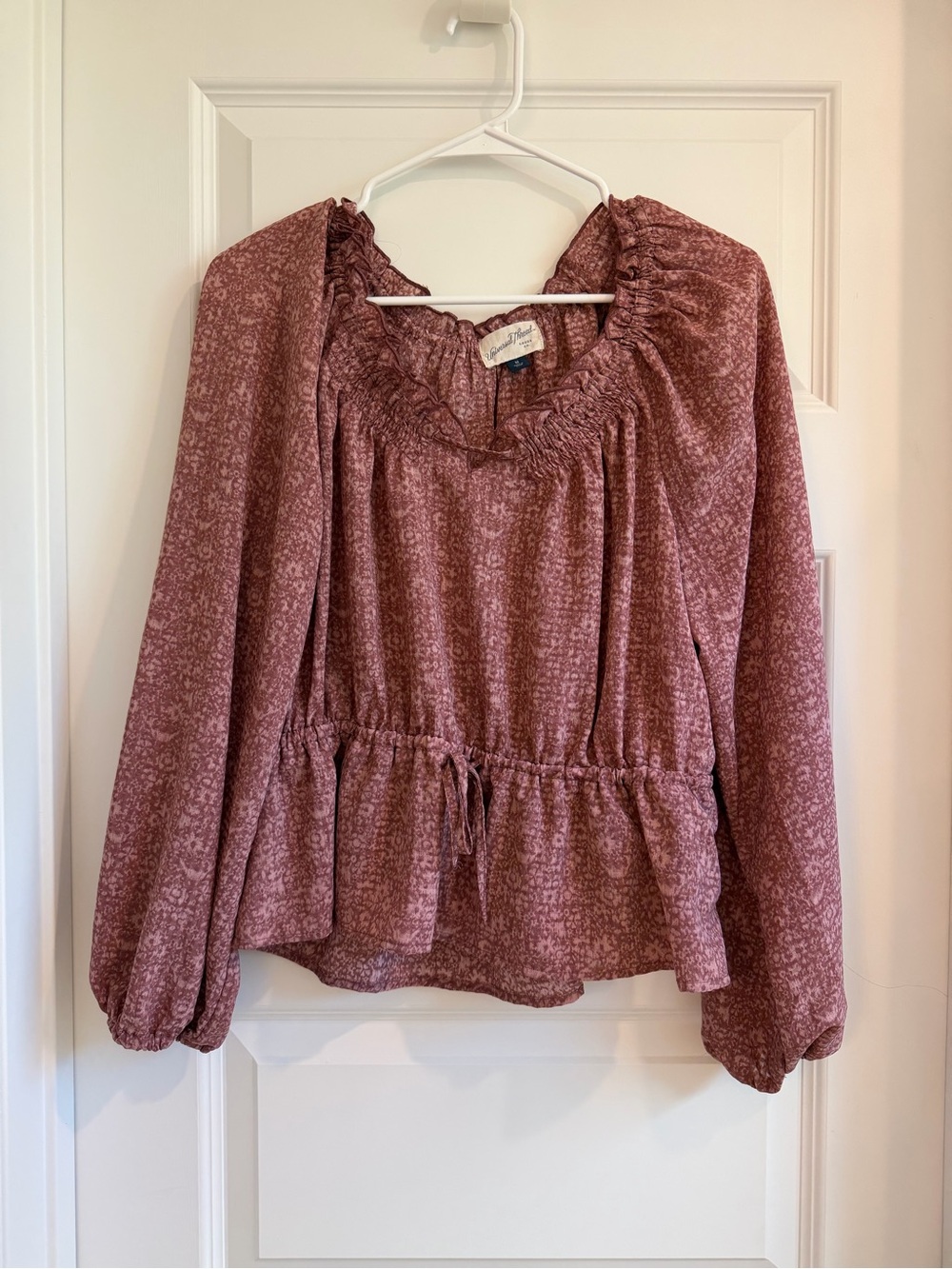 Universal Thread Smocked Peasant Blouse